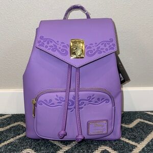 Disney Loungefly Rapunzel Mini Backpack | Tangled | Lavender Purple | NWT | Rare